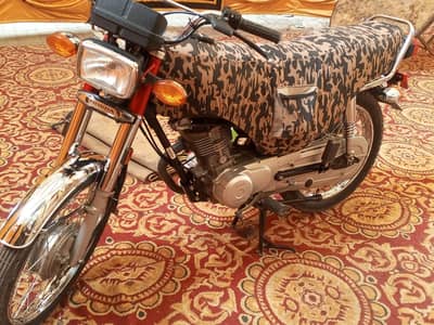 Honda CG 125 IN RED PATTA