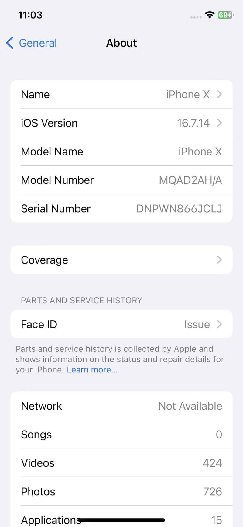 Apple iPhone X 1