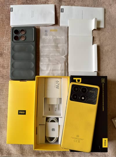 Xiaomi POCO X6 Pro (12gb 512gb) Complete Box