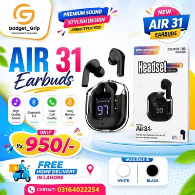Air 31 Earphone - New - Best Experience - Low Price