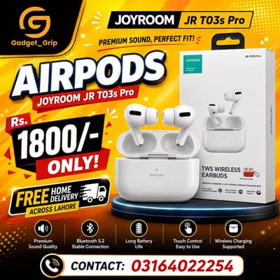 Joyroom Airpors T03s Pro - Best Experience - Pocket Friendly Price