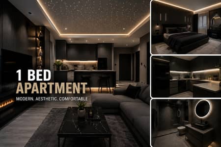 Luxury Fully Furnished Apartment for Daily Rent | WiFi + Smart TV | Family Friendly