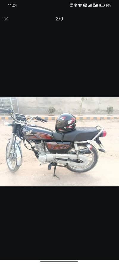 Honda 125 Model 2022 Condition 10/8 engine ok Not open