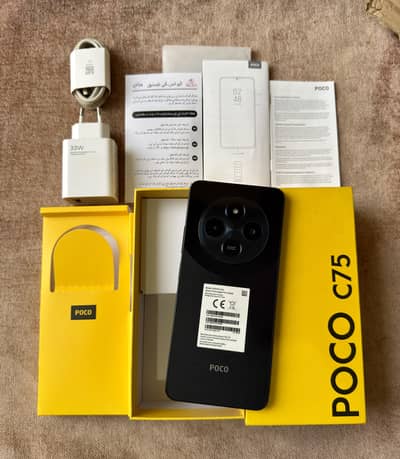 Xiaomi POCO C75 (8gb 256gb) Complete Box