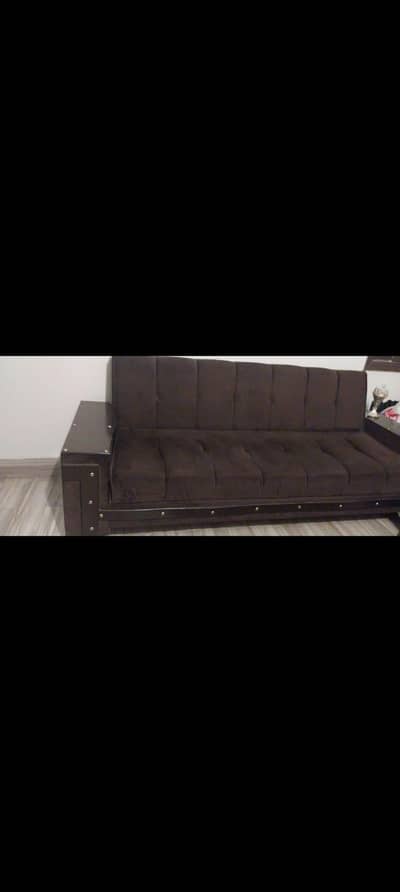 wooden sofa cum bed