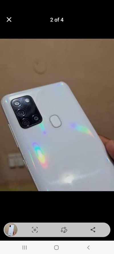 Samsung Mobile A21s 4gb64gb box sath 48mp cemra saf exchange