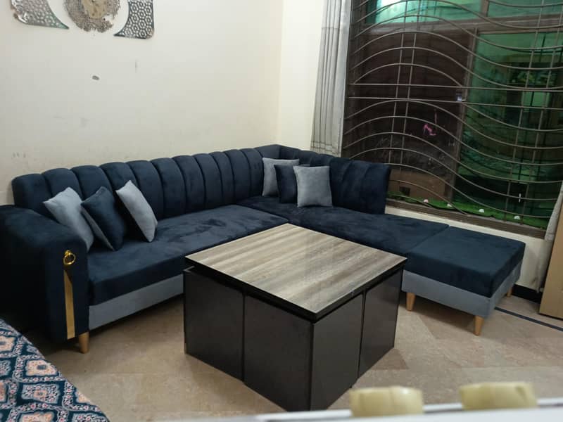 7 seater Bubble L shape sofa 1