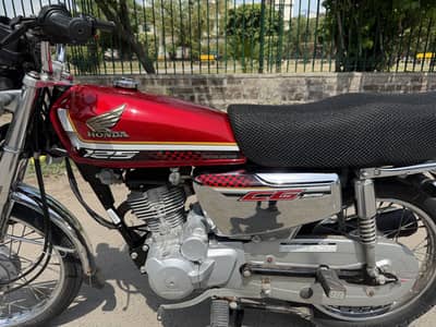Honda CG125 self start chrome edition 2025 model