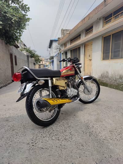 cg125 2025 golden edition