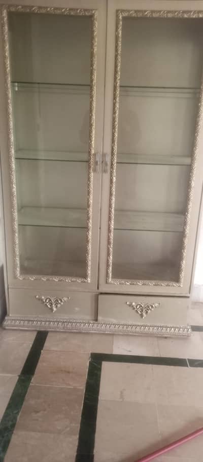 wooden show case