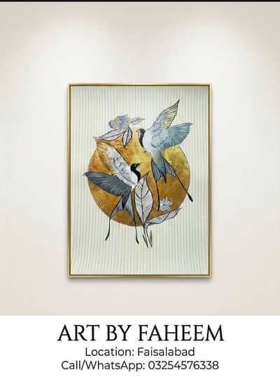 artbyfaheem -premium custom handmade wall Art