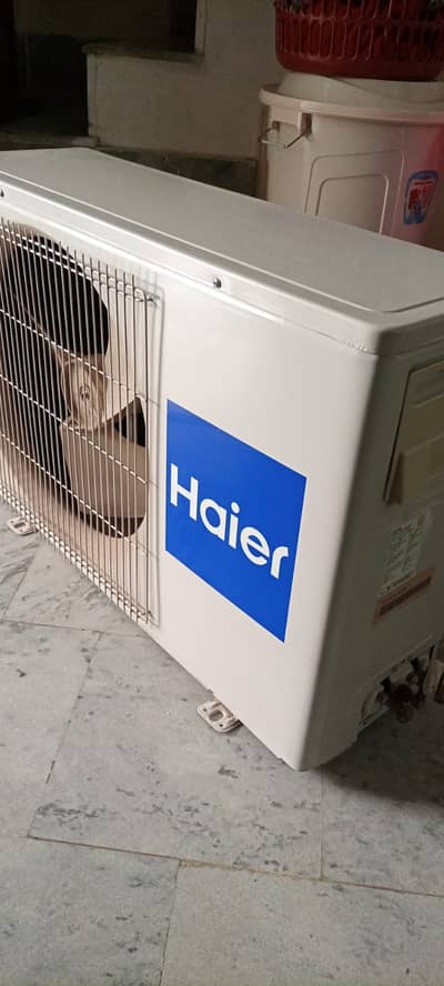 Haier 1 ton split AC non inverter original condition