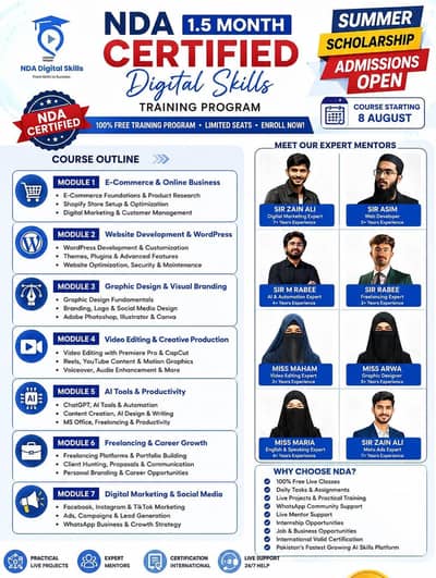 Azadi special offer   on NDA all courses