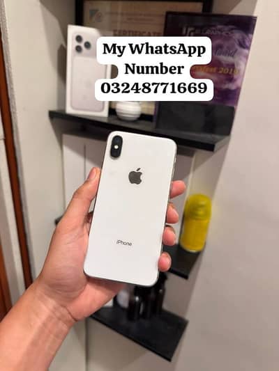 IPhone X 256GB PTA Approved for sale