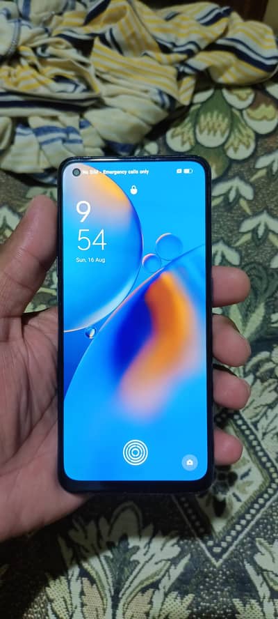 OPPO F19 with complete box no open no repair