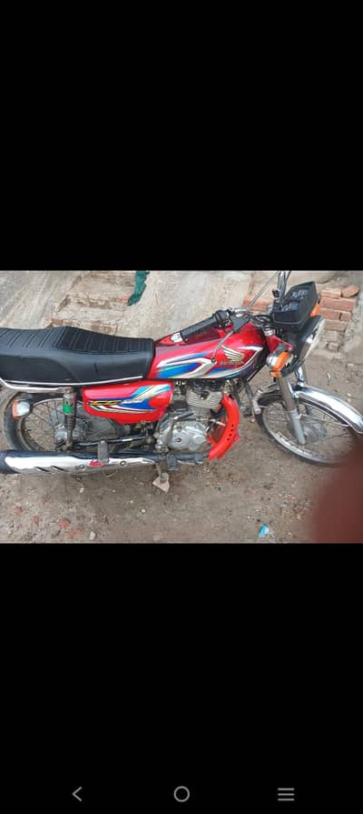 My good bike Honda 125