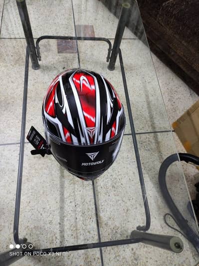 Motowolf Helmet German