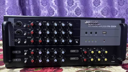 Heavy JARGUAR Suhyoung PA 506N amplifier