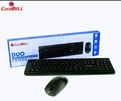 CoolBell Duo Wireless Keyboard & Mouse Combo box