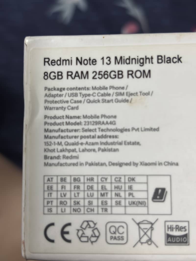 Xiaomi Redmi Note 13 8