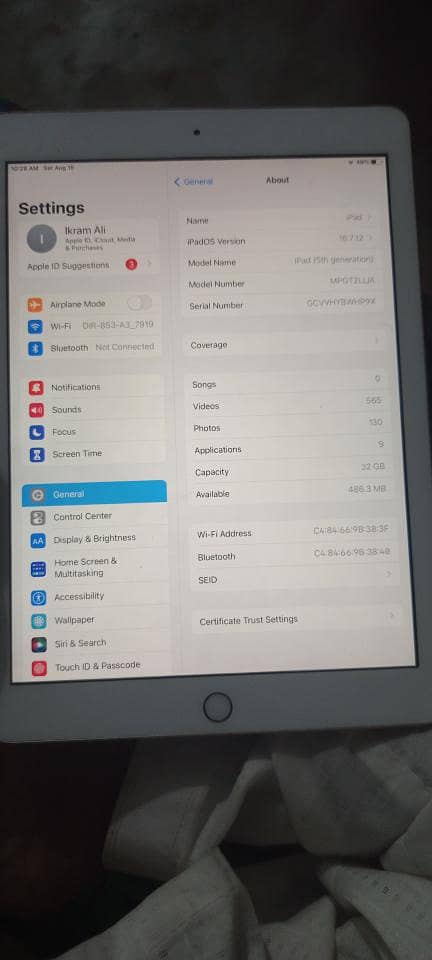 ipad 5th generation 3