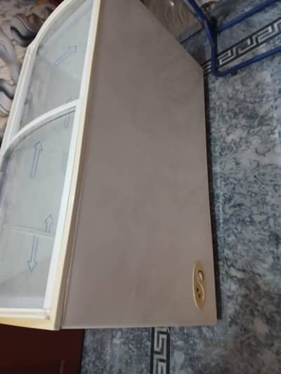 glass door deep freezer for sell
