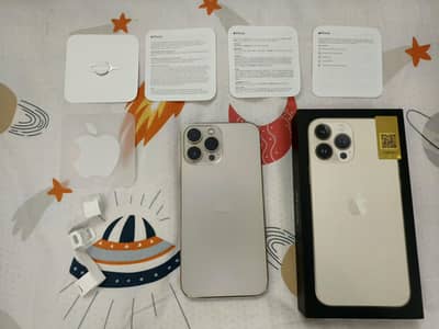 iPhone 13 Pro Max Gold 128GB - Official PTA Approved (With Box)