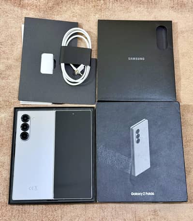 Samsung Z Fold 6 Complete Box Non PTA