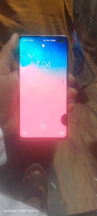 Samsung Mobile S10 Plus 8GB 128GB dual sim tech brake or dot h bs