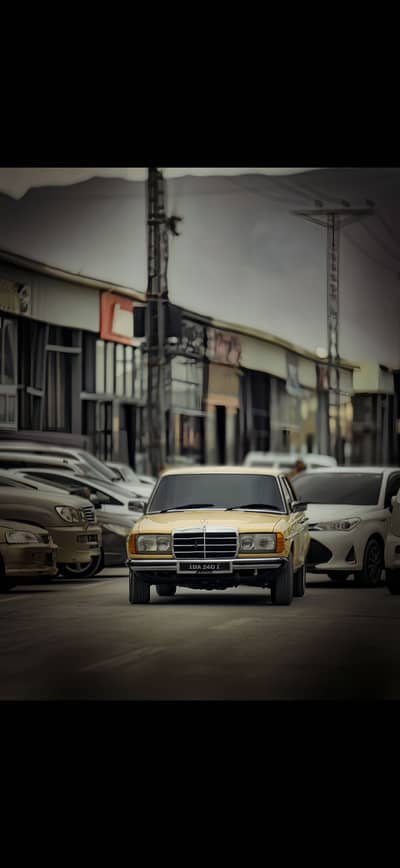 Mercedes w123 diesel 2400 engine