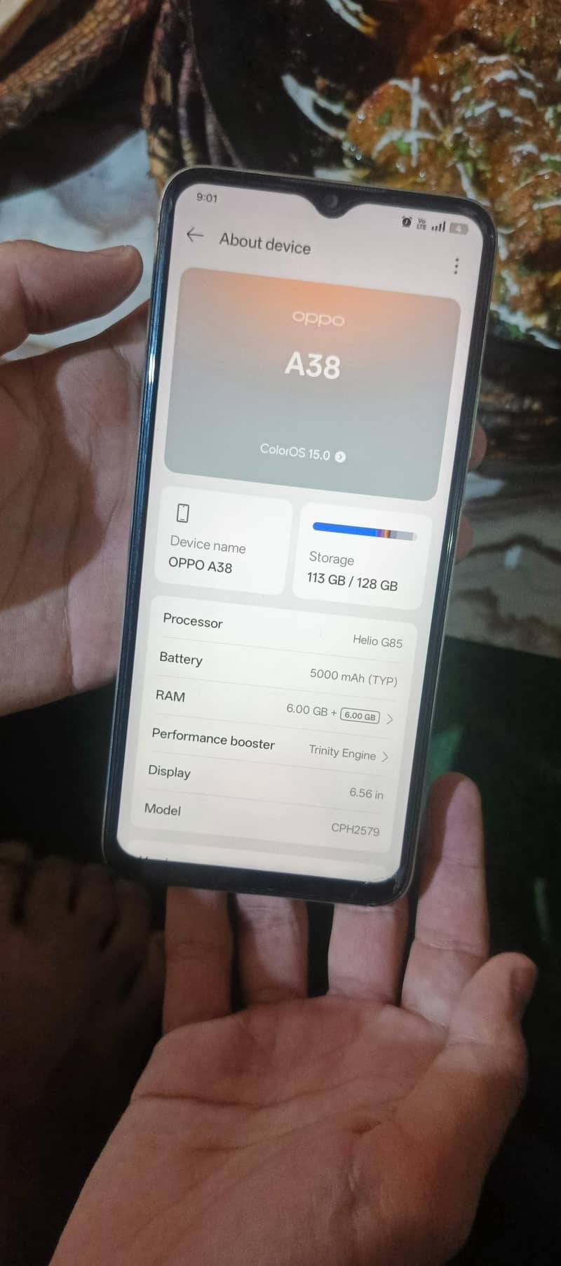OPPO A38 0
