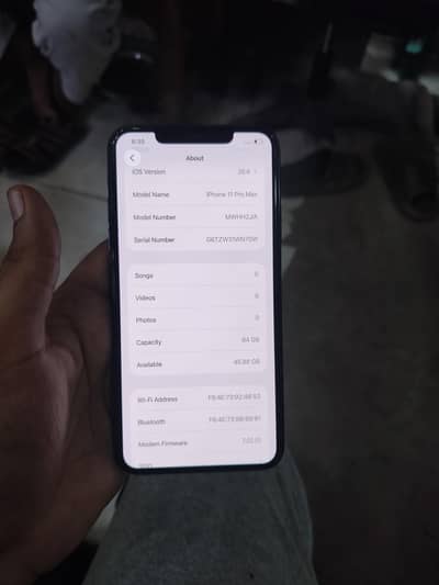 11 pro max 64Gb PTA