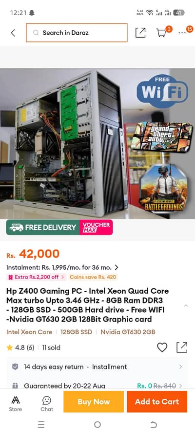 hp z400 workstation  heavypc 500gb hard + 80 gb  laptop hhd 6 gb ram