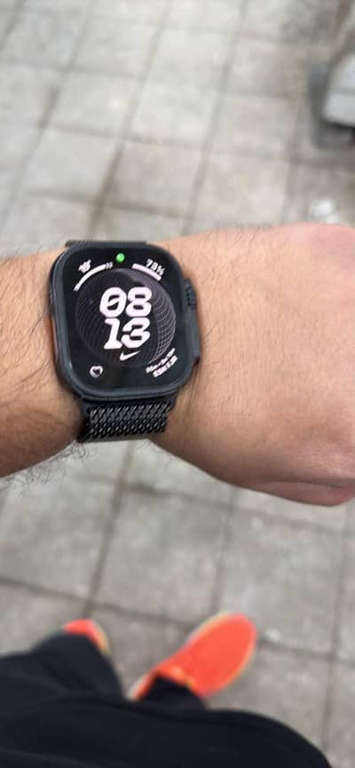 Apple watch Ultra 3 Milanese loop