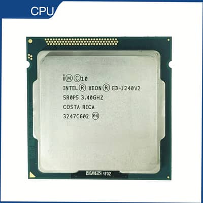 Intel Xeon E3-1240 v2 (3.40 GHz) i7 3rd Gen Equivalent