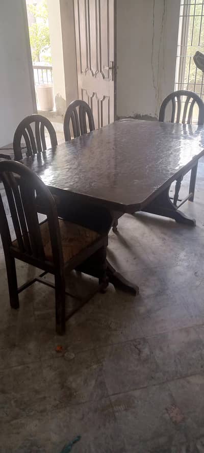 dining table with 4 chairs for sale.