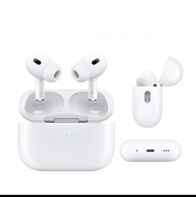  Wireless AirPods pro 2 Bluetooth 5.3 – White | Smart Touch & Mic