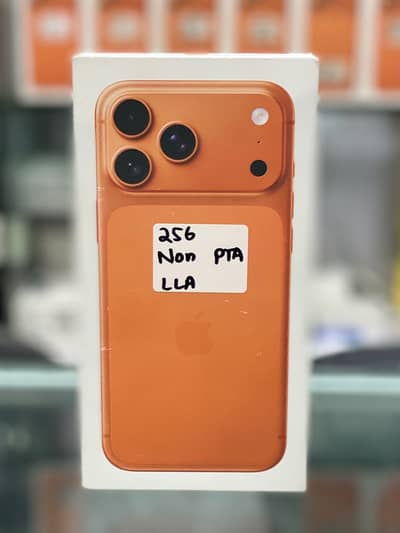 Apple 17 Pro Max 256gb Lla model box pack non active non pta