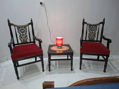 Bed Room Chairs  with table