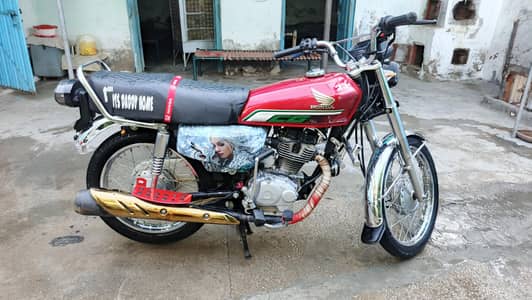 honda cg 125 self start 2023 model