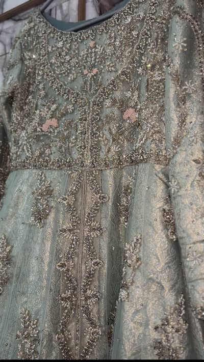 Bridal/Fancy Heavy Embellished  Dress