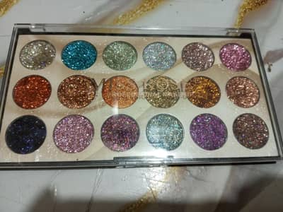 Glitter eye shades