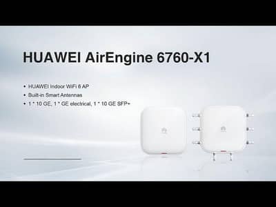 Huawai Air Engine 6760-X1 10G SFP access point better than UBIQUITI