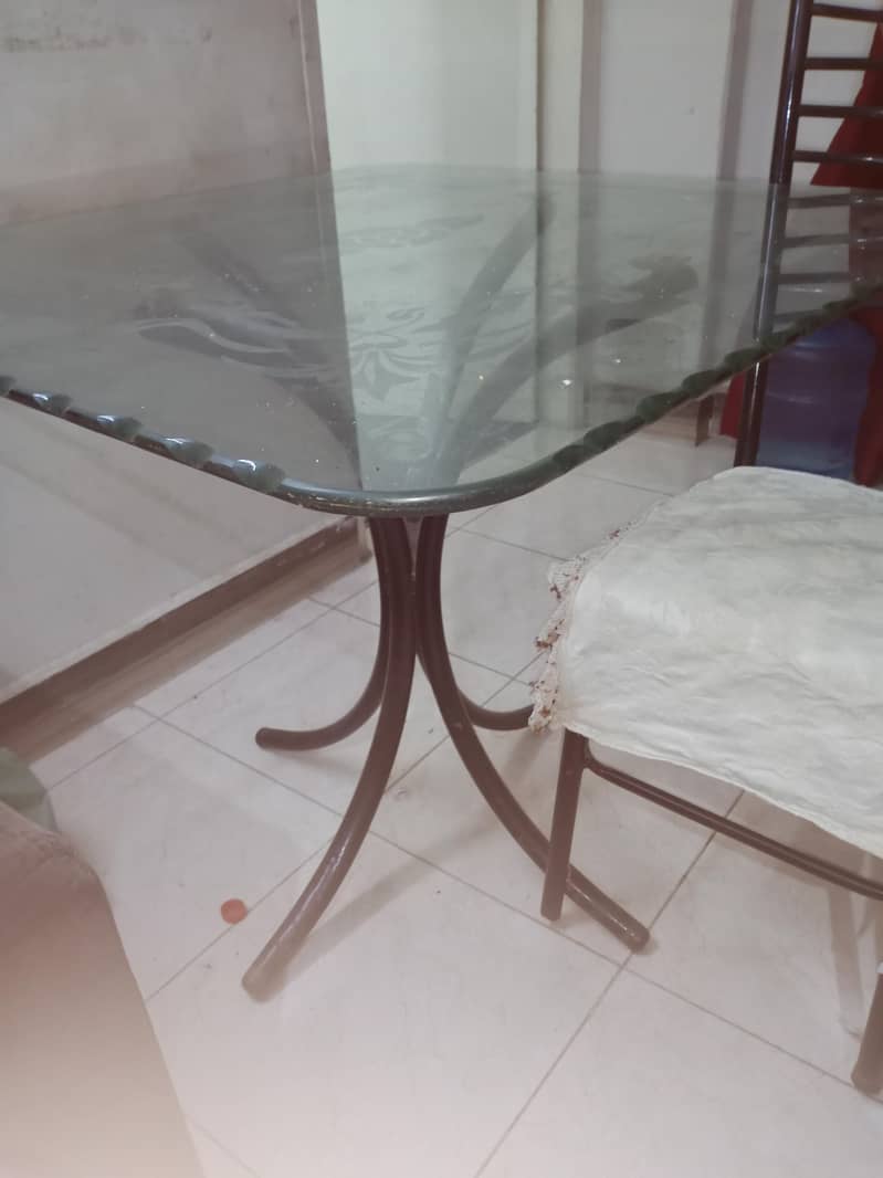Iron dining table 1