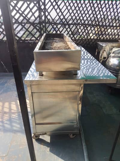 bar. b. q  running all setup