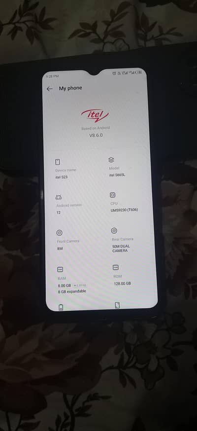 Itel S23 official pta proved sale and exchange read add carefully