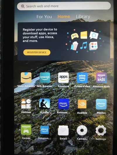 Amazon tablet