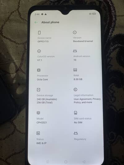 OPPO F15