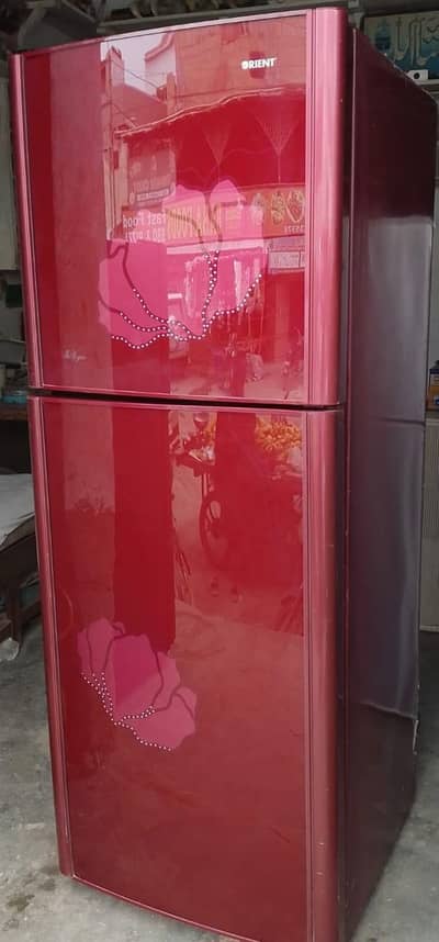 ORIENT GLASSDOOR FRIDGE, JUST LIKE A BRAND NEW, GUARANTEED