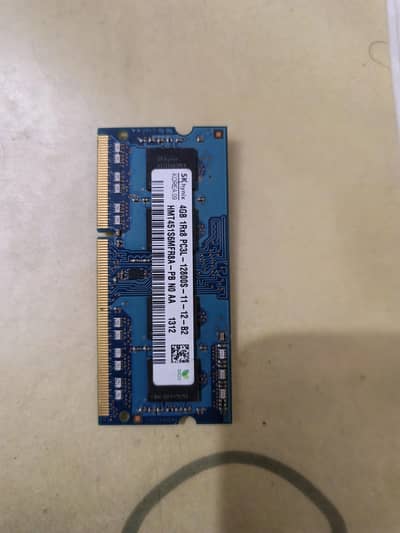 Original SK Hynix 4GB DDR3L Laptop RAM - 100% Working